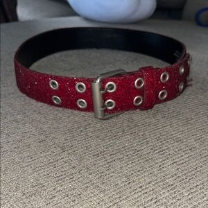 Absolutely Fresh red sequence belt